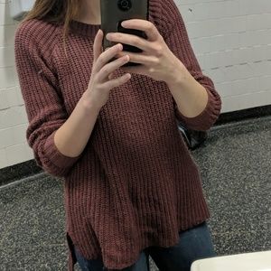 Mauve sweater